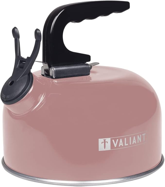 Valiant FIR659 Chaleira de água portátil para campismo, 1 litro, cor azul