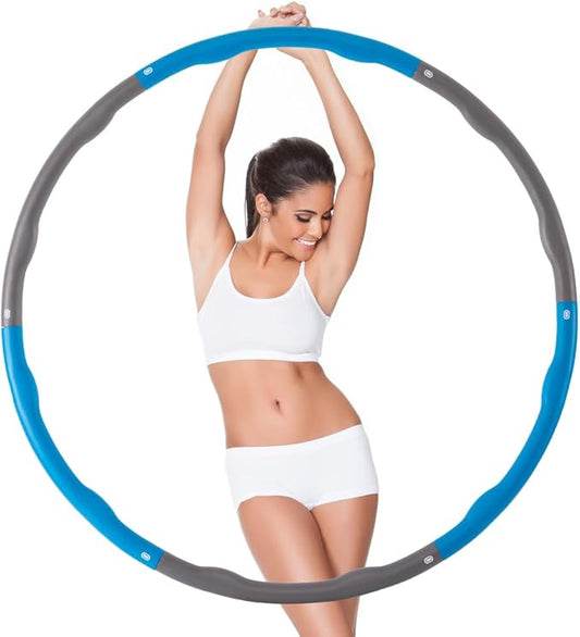 Ultrasport Aros de ala, para fortalecer as costas e os músculos abdominais, 6 peças que podem ser juntadas, espuma macia, menos grãos, para iniciantes e utilizadores avançados