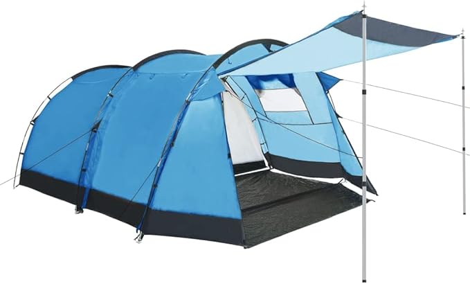 vidaXL Poste telescópico de toldo mastro lona bengala ajustável toldo tenda refúgio exterior robusto estável aço galvanizado 102-260 cm