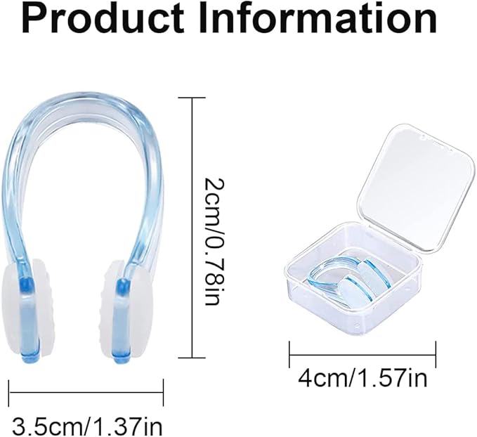 XPEX 3 peças tapetes nariz piscina natação sincronizada tampões de silicone para crianças adultos iniciantes (3 cores)