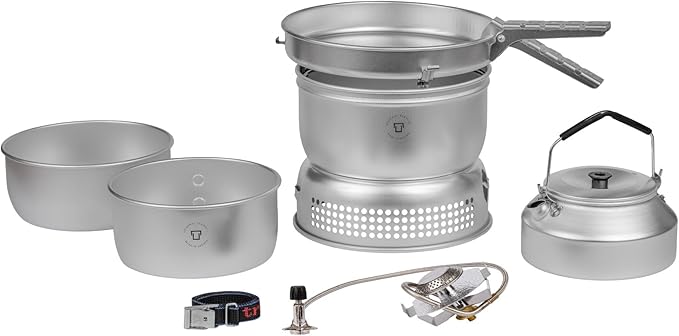 Trangia 25 Cookset - com chaleira de campismo