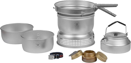 Trangia 25 Cookset - com chaleira de campismo