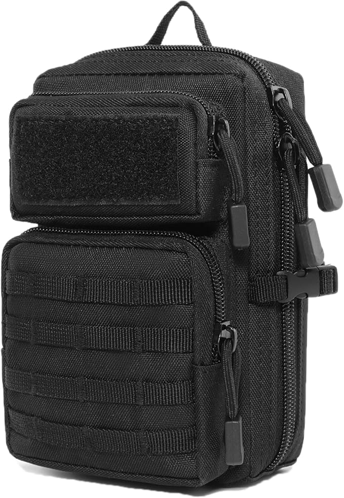 TRIWONDER Bolsa de telemóvel Molle capa para telemóvel mala tática Molle bolsa de cinto pacote de segurança EDC kit de acessórios ao ar livre