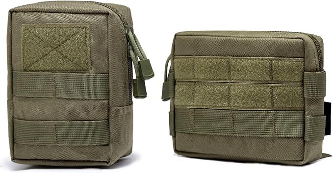 TRIWONDER Saco tático Molle bolsa de administração EDC bolsa de ferramentas militar para pendurar cinto transportar