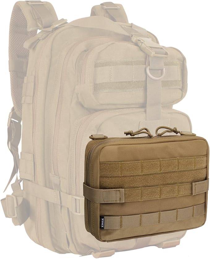 WYNEX MFH administração bolsa MOLLE, EDC médico EMT utilidade bolsa Desigh fixação capas 1000d nylon caminhadas cinto sacos impermeável