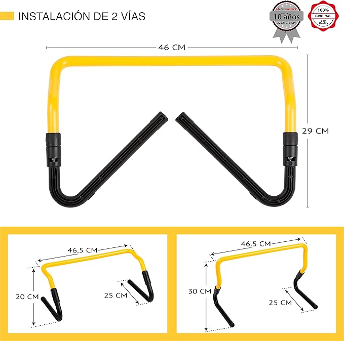 Ultrasport Coordenação de cercas, coordenação escada, cone de coordenação, equipamento de treino, futebol, andebol, conjunto de cerca para treino profissional, escada veluda, para crianças e cães