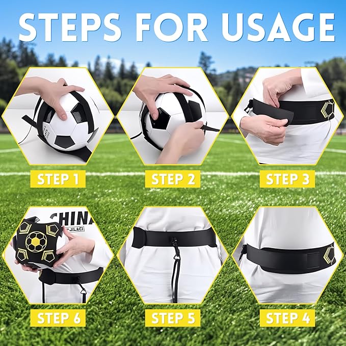 Vulevirtue Cinto de treino de futebol, kit de treino de futebol acessórios com 10 cones de treino, cinto de futebol elástico para crianças, adultos e iniciantes