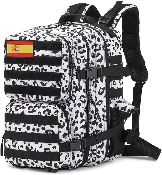 Delgeo Mochila tática 25 L/45 L militar, grande capacidade mochila, dobrável impermeável mochila para montanhismo, caminhadas, campismo e viagens