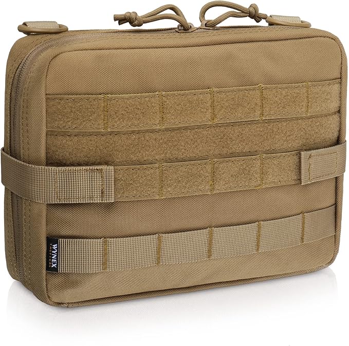 WYNEX MFH administração bolsa MOLLE, EDC médico EMT utilidade bolsa Desigh fixação capas 1000d nylon caminhadas cinto sacos impermeável