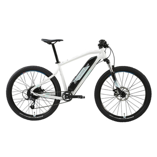 Bicicleta BTT Elétrica E-ST100 27''5 MULHER BRANCO