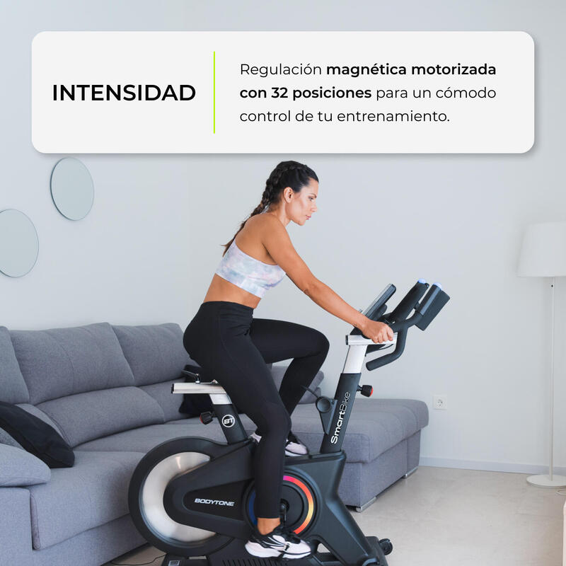 Bicicleta giratória interior Smart da Bodytone SMB1v3