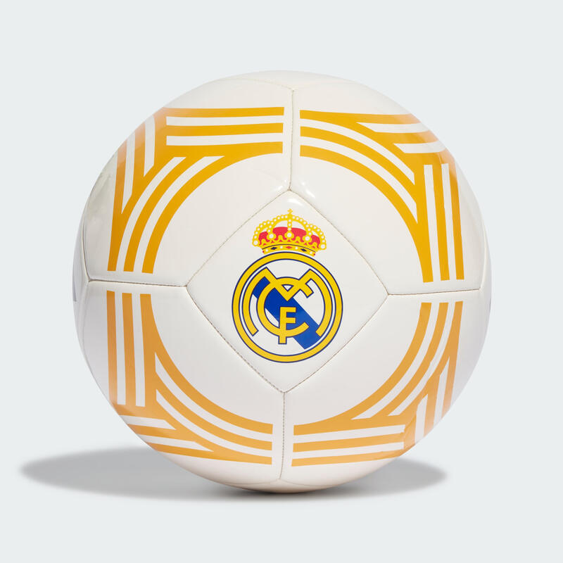 Bola Club com as Cores Principais do Real Madrid