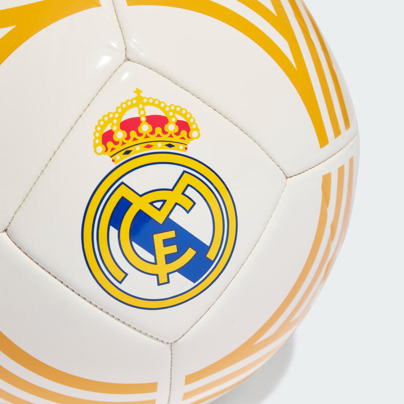 Bola Club com as Cores Principais do Real Madrid