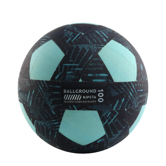 Bola de Futebol Ballground 100 Azul/Azul