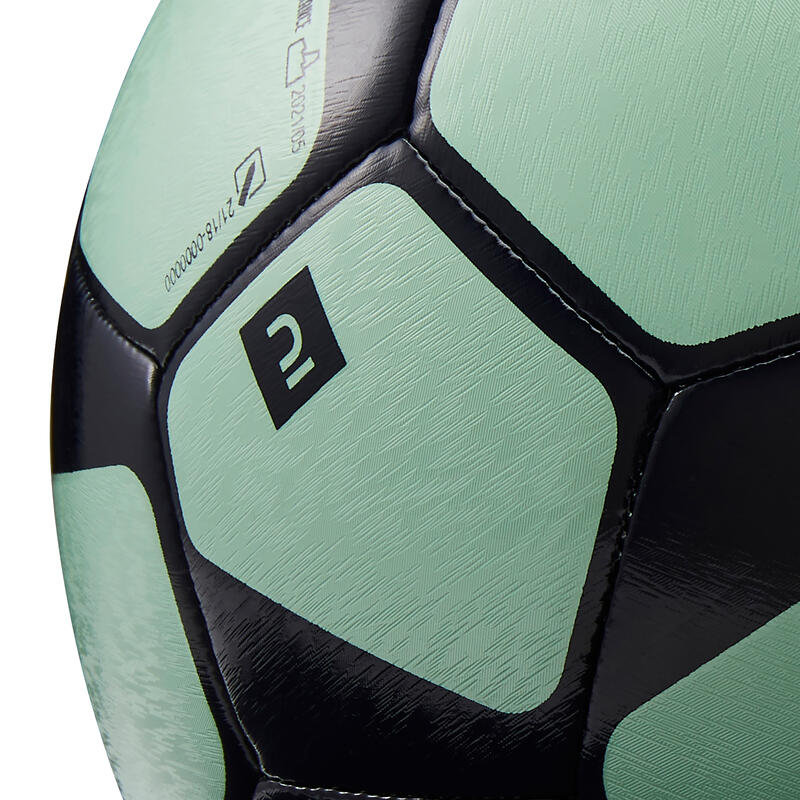 BOLA DE FUTEBOL CRIANÇA LEARNING BALL ERRATIK TAMANHO 5 VERDE MENTA