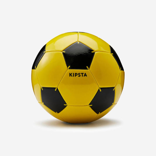 Bola de Futebol First Kick Tamanho 5 (Praticantes a Partir dos 12 Anos) Amarelo