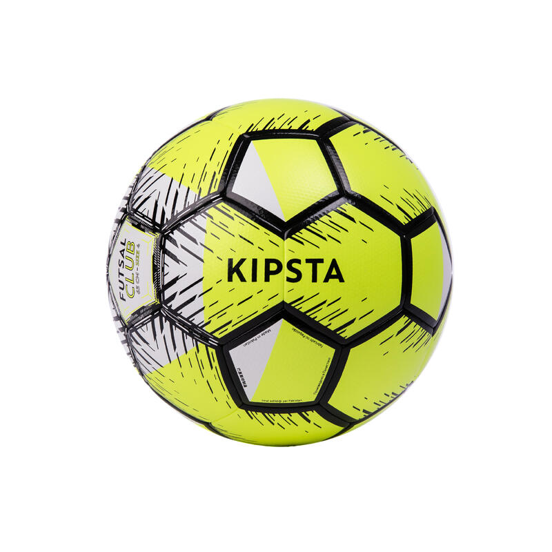 Bola de Futsal Club FIFA 63 cm Preto/Amarelo