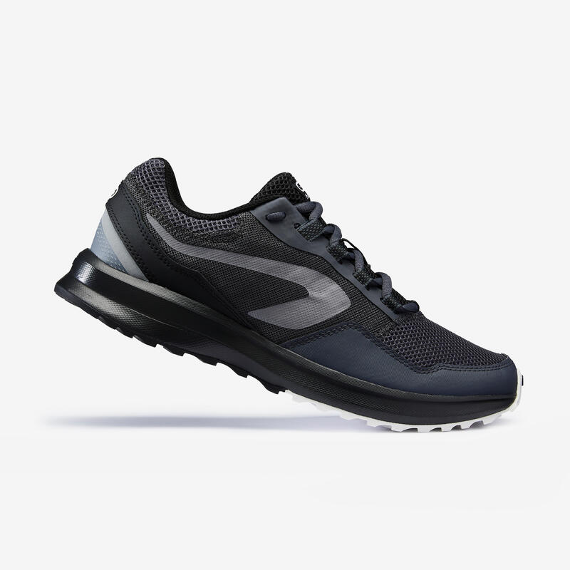 CALÇADO DE CORRIDA HOMEM RUN ACTIVE GRIP PRETO/CINZA