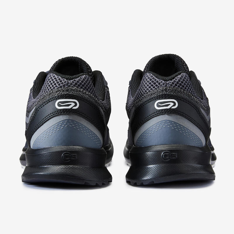 CALÇADO DE CORRIDA HOMEM RUN ACTIVE GRIP PRETO/CINZA