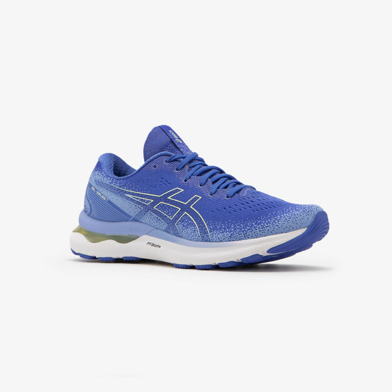 CALÇADO DE CORRIDA MULHER ASICS GEL ZIRUSS 7 AZUL/AMARELO