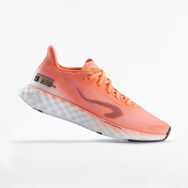 CALÇADO DE CORRIDA PERFORMANCE MULHER KIPRUN KS900 LIGHT CORAL