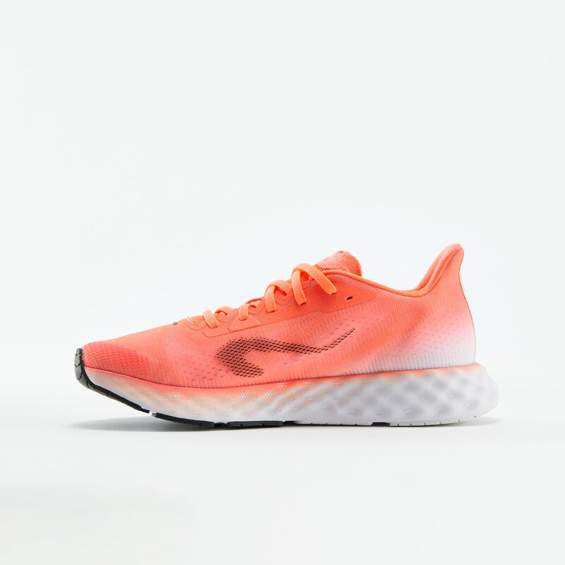 CALÇADO DE CORRIDA PERFORMANCE MULHER KIPRUN KS900 LIGHT CORAL