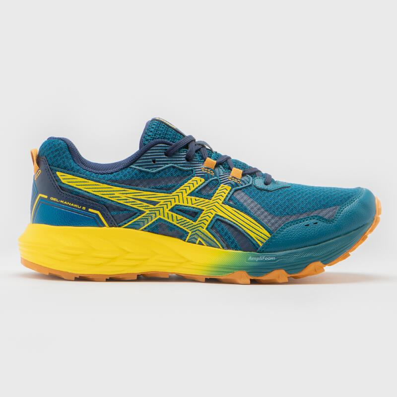 CALÇADO DE TRAIL HOMEM ASICS GEL-KANAKU 5 INK AZUL-PETRÓLEO/AMARELO DOURADO