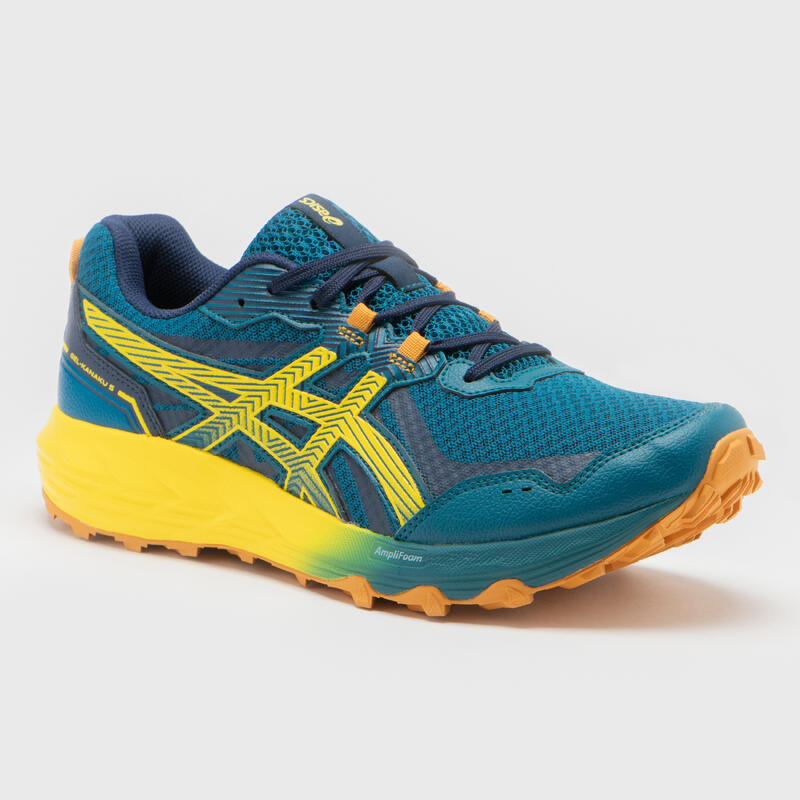 CALÇADO DE TRAIL HOMEM ASICS GEL-KANAKU 5 INK AZUL-PETRÓLEO/AMARELO DOURADO