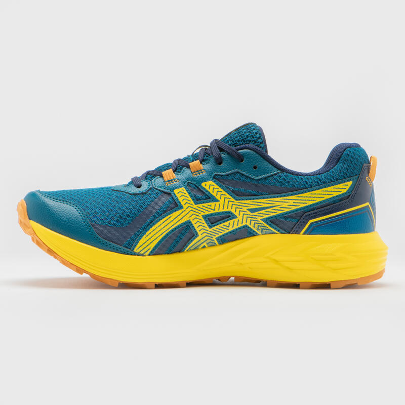 CALÇADO DE TRAIL HOMEM ASICS GEL-KANAKU 5 INK AZUL-PETRÓLEO/AMARELO DOURADO