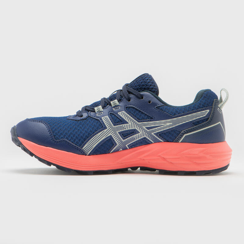 CALÇADO DE TRAIL MULHER ASICS GEL KANAKU 5 AZUL-ÍNDIGO/PAPAIA