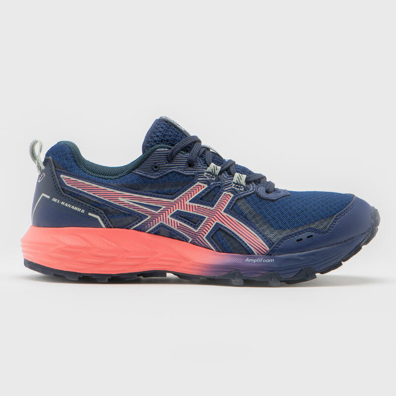 CALÇADO DE TRAIL MULHER ASICS GEL KANAKU 5 AZUL-ÍNDIGO/PAPAIA