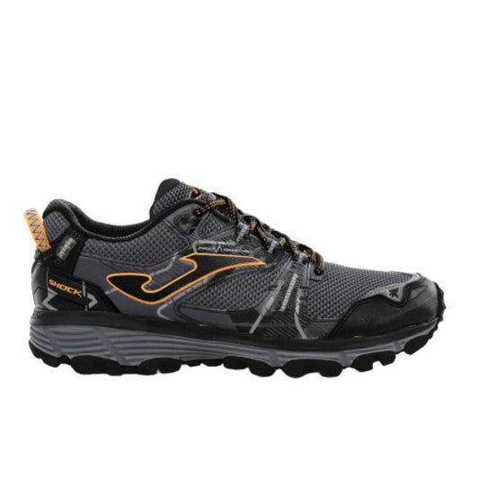 CALÇADO DE TRAIL RUNNING HOMEM JOMA TK SHOCK MEN 2322. Cinzento/Laranja