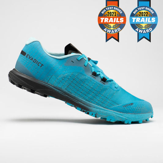 Calçado de Trail Running Homem Race Light Azul-Celeste/Preto