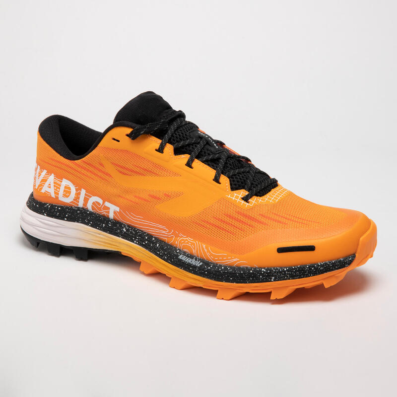 Calçado de Trail Running Homem Race ULTRA Laranja/Preto