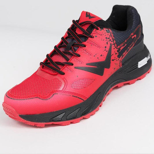 CALÇADO DE TRAIL RUNNING HOMEM WIZWEDGE STARGON VERMELHO PRETO