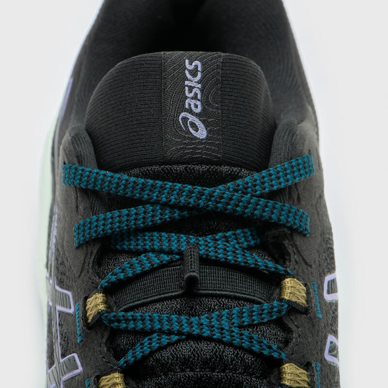 CALÇADO DE TRAIL RUNNING MULHER ASICS GEL-Trabuco 11 PRETO/ROXO DIGITAL