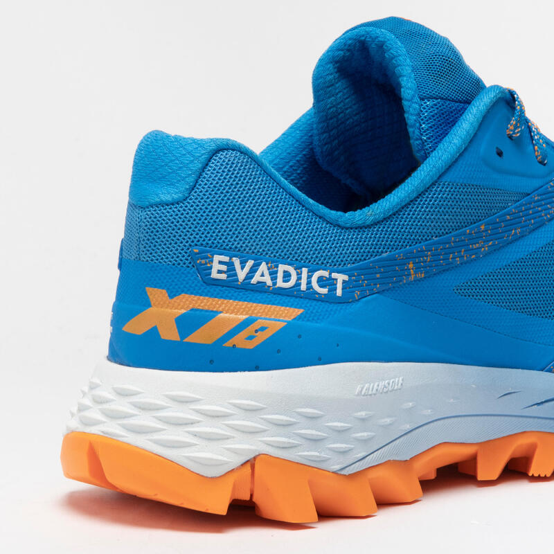 Calçado de Trail Running para Homem XT8 Azul e Laranja