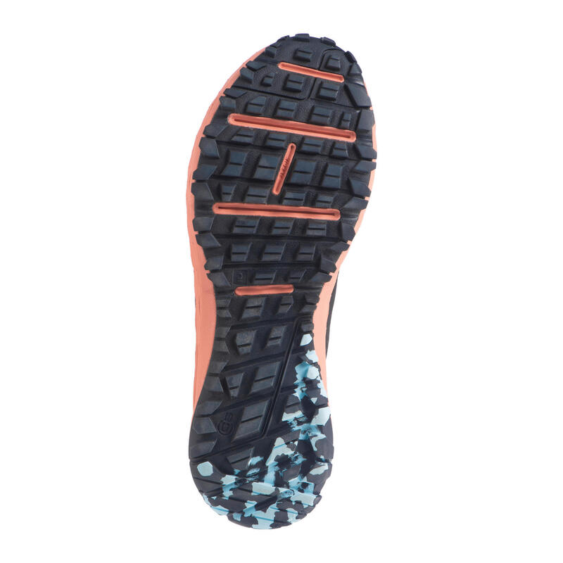 CALÇADO TRAIL RUNNING MULHER TR2 PRETO ROSA AZUL