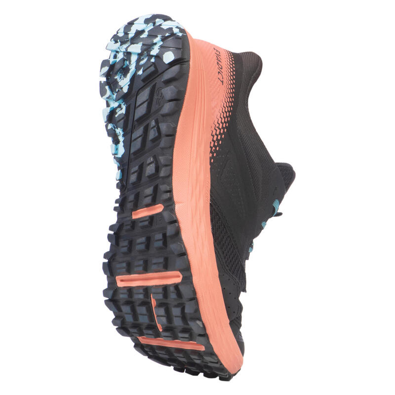 CALÇADO TRAIL RUNNING MULHER TR2 PRETO ROSA AZUL