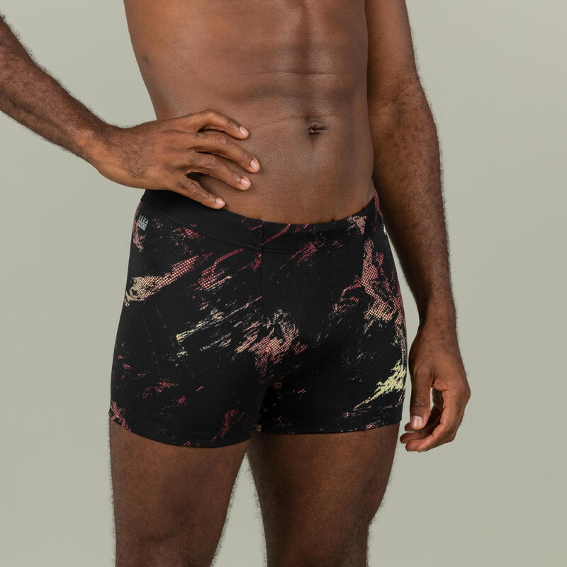 Calções de banho Natação Boxers - Fiti - Homem Lini Turquesa/Verde