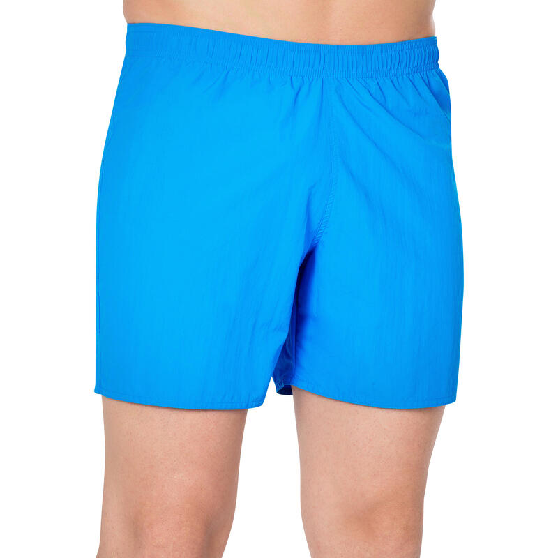 Calções de banho Natação - Swimshort 100 Basic - Homem Verde/Branco