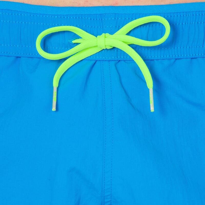 Calções de banho Natação - Swimshort 100 Basic - Homem Verde/Branco