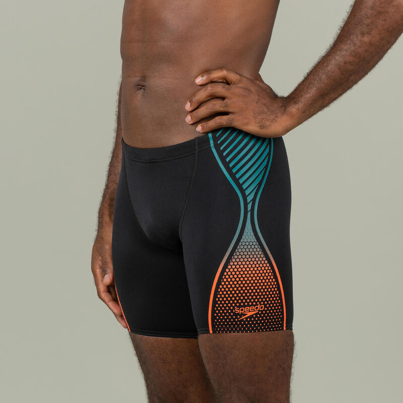 Calções de Natação SPEEDO BOOST Homem Preto Laranja