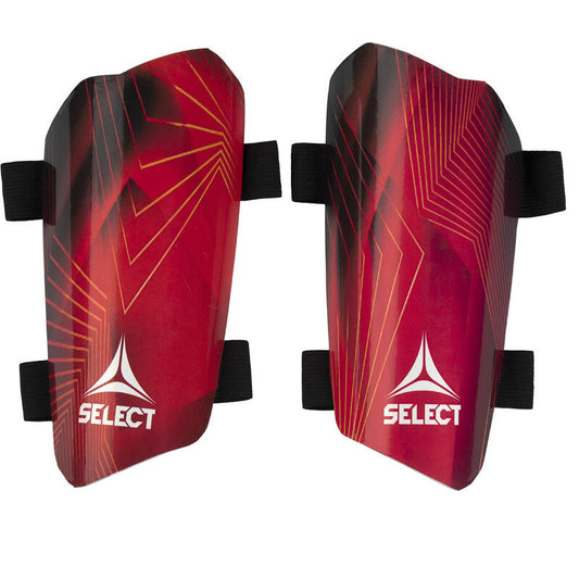 Caneleiras de Futebol Select Standard Vermelho