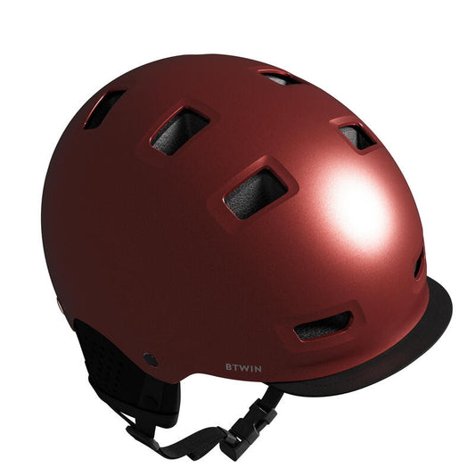 CAPACETE BICICLETA CIDADE BOL 500 VERMELHO TIJOLO