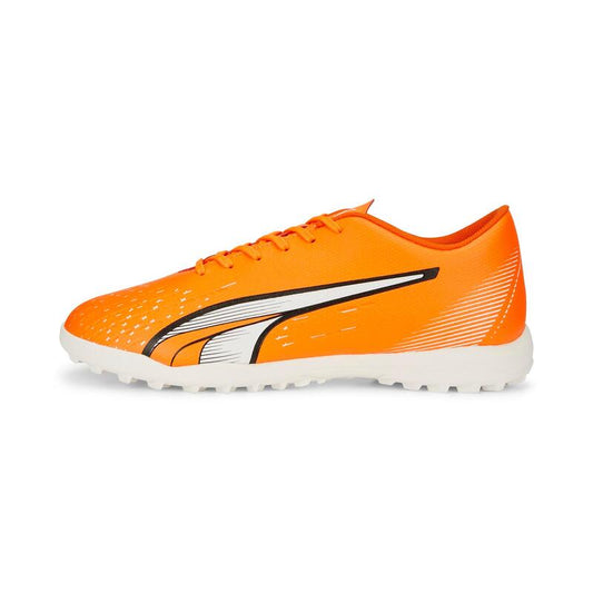 Chuteira de Futebol Ultra Play.4 HG Puma Adulto Laranja