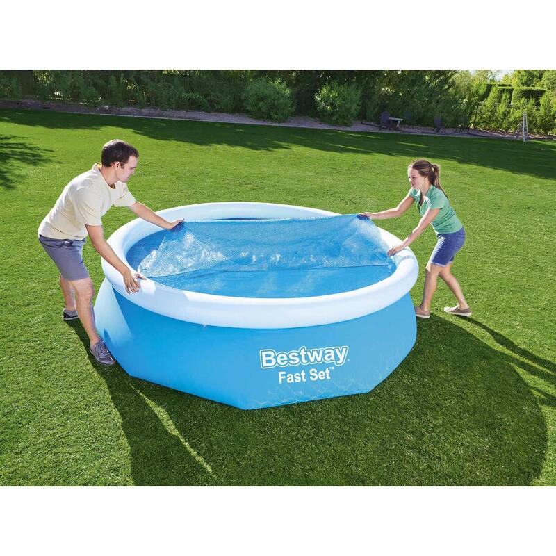 Cobertura de piscina solar Flowclear 305 cm Bestway