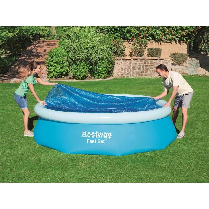 Cobertura de piscina solar Flowclear 305 cm Bestway