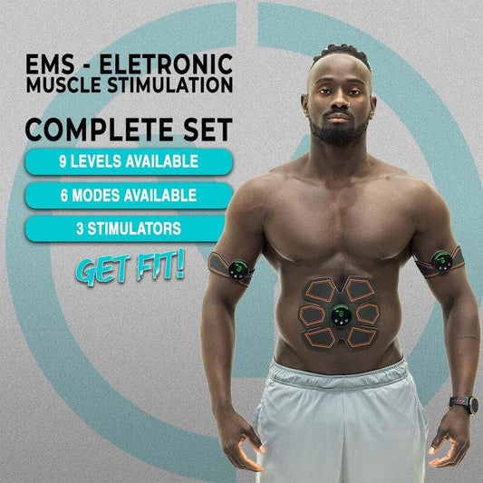 ESTIMULADOR ELÉTRICO MUSCULAR EMS