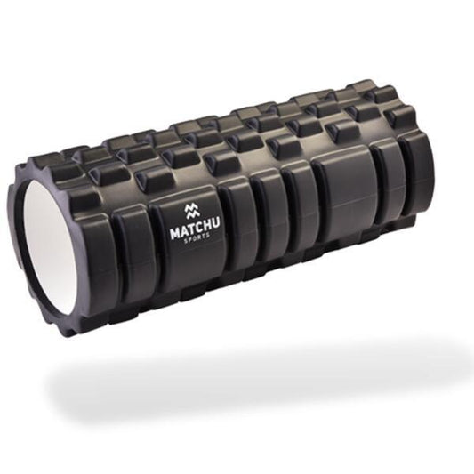 Foam roller / Rolo de espuma / rolo de fitness 33cm - Ø 14cm - preto